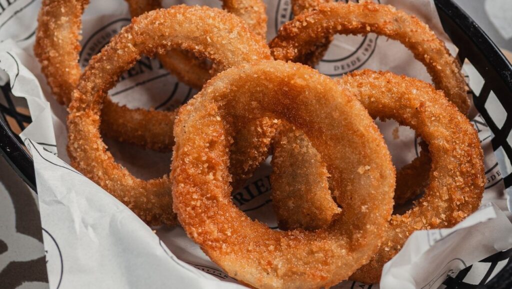 AROS DE CEBOLLA APANADOS - completos oriente